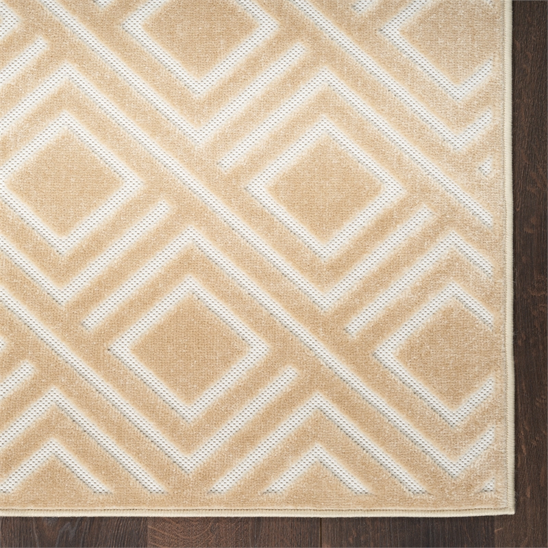 Nourison Home Casual 7' x 9' Taupe   Area Rug