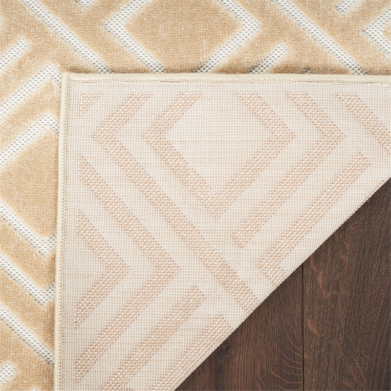 Nourison Home Casual 7' x 9' Taupe   Area Rug