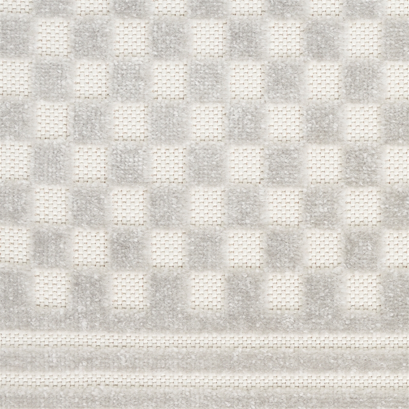 Nourison Home Casual 7' x 9' Light Grey   Area Rug