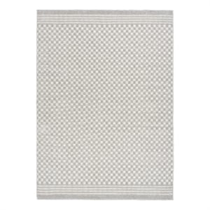 Nourison Home Casual 7' x 9' Light Grey   Area Rug