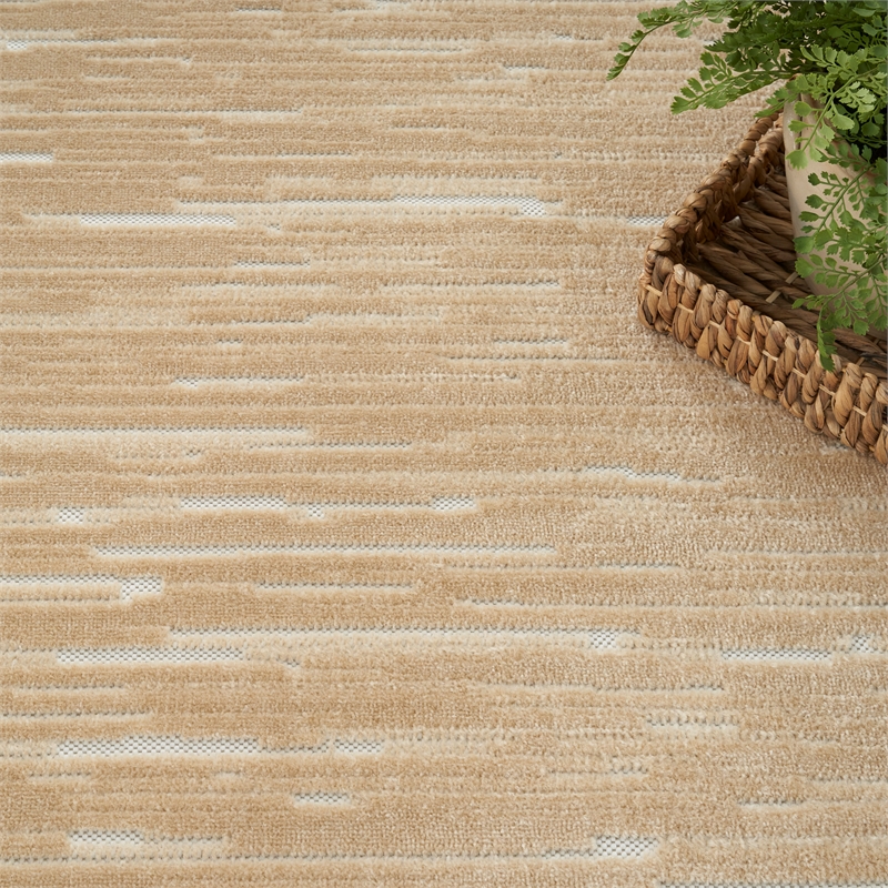 Nourison Home Casual 5' x 7' Taupe   Area Rug