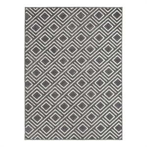 Nourison Home Casual 7' x 9' Grey   Area Rug