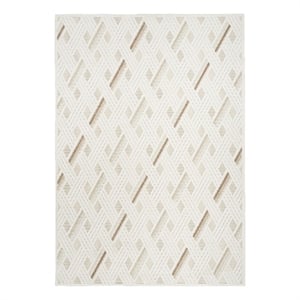 Nourison Home Casual 7' x 9' Ivory Beige   Area Rug
