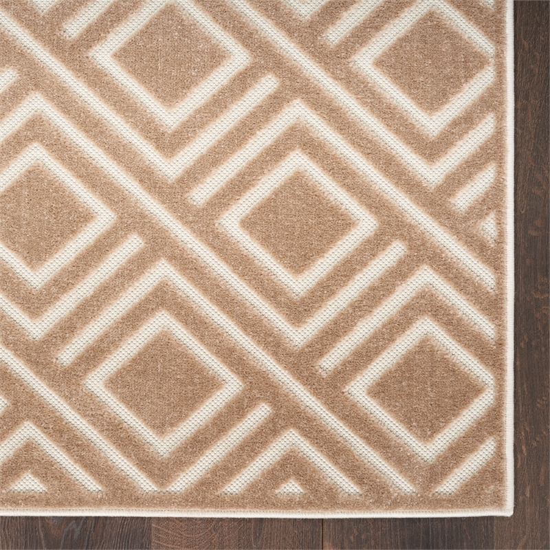 Nourison Home Casual 4' x 6' Brown   Area Rug