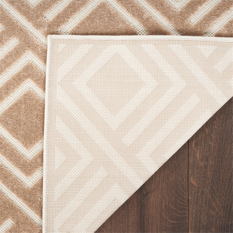 Nourison Home Casual 4' x 6' Brown   Area Rug
