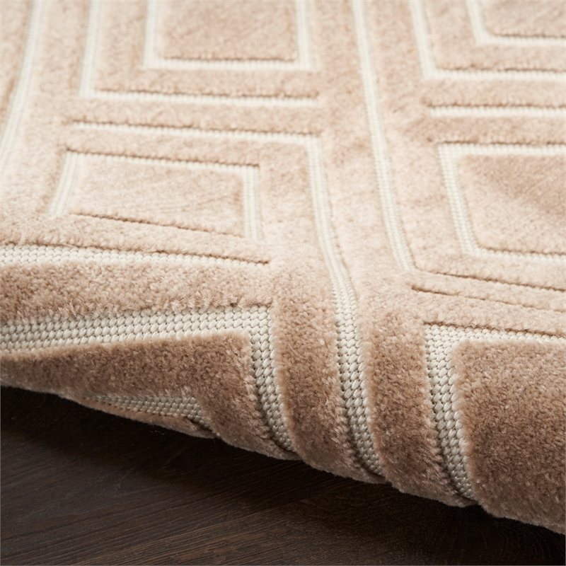 Nourison Home Casual 4' x 6' Brown   Area Rug