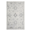 Nourison Astra Machine Washable 3' x 5' Ivory  Fabric Area Rug