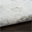 Nourison Astra Machine Washable 4' x 6' Ivory  Fabric Area Rug