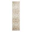Nourison Astra Machine Washable 6' Runner Copper Fabric Area Rug