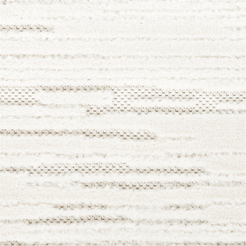 Nourison Casual 6' Runner Ivory Fabric Area Rug