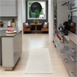Nourison Casual 6' Runner Ivory Fabric Area Rug