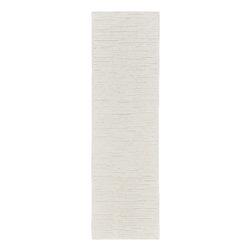 Nourison Casual 6' Runner Ivory Fabric Area Rug