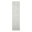 Nourison Astra Machine Washable 8' Runner Gray Fabric Area Rug
