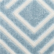 Nourison Casual 6' Runner Blue Fabric Area Rug