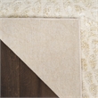 Nourison Ambiance 4' x 6' Ivory Gold Fabric Area Rug