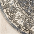 Nourison Concerto 8' x Round Blue Fabric Area Rug