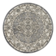 Nourison Concerto 8' x Round Blue Fabric Area Rug
