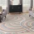 Nourison Astra Machine Washable 12' x 15' Ivory Multi-Color Fabric Area Rug