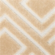 Nourison Casual 6' Runner Taupe Fabric Area Rug