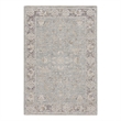 Nourison Asher 5' x 8' Blue Ivory Fabric Area Rug