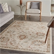 Nourison Asher 4' x 6' Ivory Fabric Area Rug