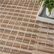 Nourison Astra Machine Washable 5' x 7' Latte Fabric Area Rug