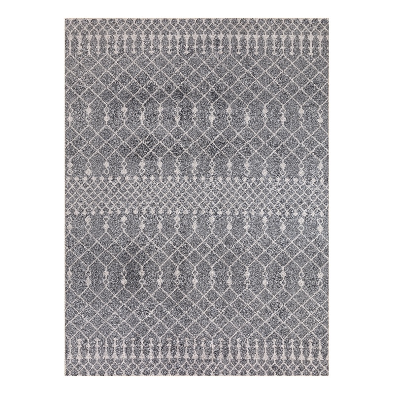 Nourison Astra Machine Washable 5' x 7' Denim Fabric Area Rug