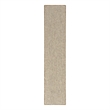 Nourison Courtyard 8' Runner Jute Ivory Fabric Area Rug