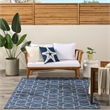 Nourison Horizon 4' x 6' Denim Fabric Area Rug