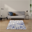 Nourison Imagination 5' x 7' Blue Fabric Area Rug