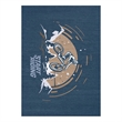 Nourison Imagination 4' x 5' Blue Fabric Area Rug
