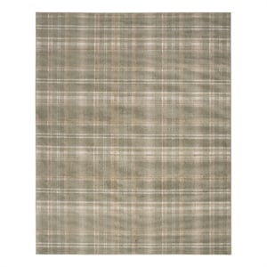 Nourison Grafix 4' x 6' Olive Fabric Area Rug