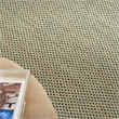 Nourison Courtyard 5' x 7' Green Fabric Area Rug