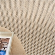 Nourison Courtyard 4' x 6' Jute Ivory Fabric Area Rug