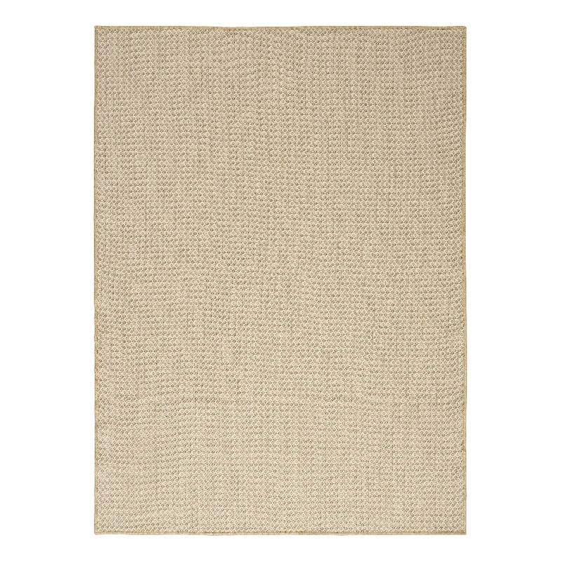 Nourison Courtyard 4' x 6' Jute Ivory Fabric Area Rug