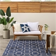 Nourison Horizon 5' x 7' Navy Fabric Area Rug