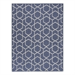 Nourison Horizon 5' x 7' Navy Fabric Area Rug