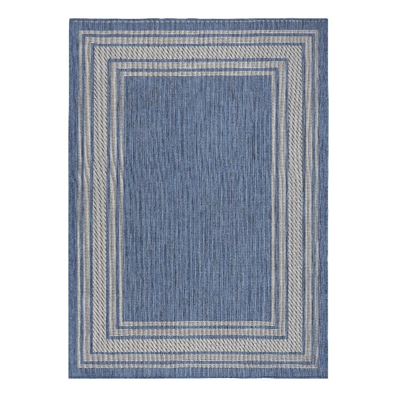 Nourison Horizon 4' x 6' Denim Fabric Area Rug
