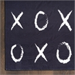 Nourison Imagination 4' x 5' Black Fabric Area Rug