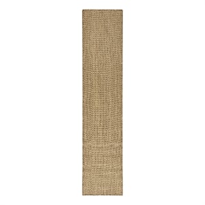 Nourison Courtyard 8' Runner Jute Fabric Area Rug