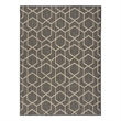 Nourison Horizon 4' x 6' Charcoal Fabric Area Rug