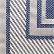 Nourison Horizon 8' Runner Navy Fabric Area Rug