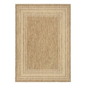 Nourison Horizon 4' x 6' Natural Fabric Area Rug