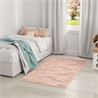 Nourison Imagination 5' x 7' Pink Multi-Color Fabric Area Rug