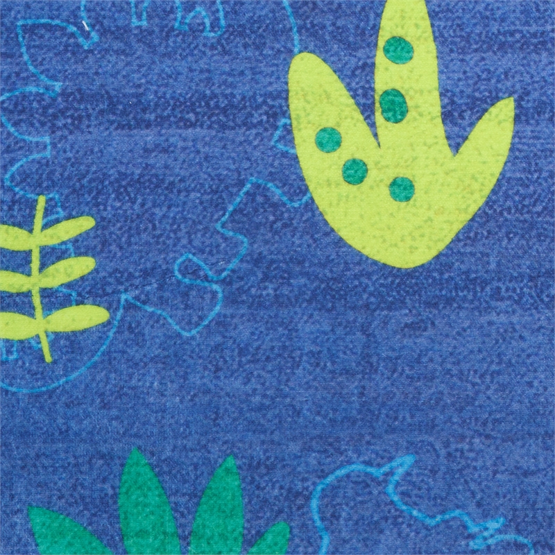 Nourison Imagination 4' x 6' Navy Multi-Color Fabric Area Rug