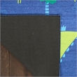 Nourison Imagination 4' x 6' Navy Multi-Color Fabric Area Rug