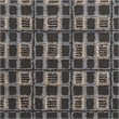 Nourison Nordic 6' Runner Black Taupe Fabric Area Rug