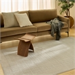 Nourison Nordic 4' x 6' Ivory  Fabric Area Rug