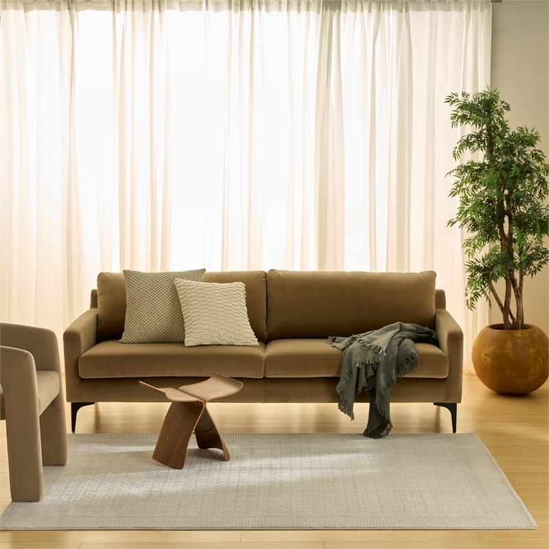 Nourison Nordic 4' x 6' Ivory  Fabric Area Rug