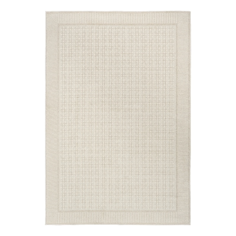 Nourison Nordic 4' x 6' Ivory  Fabric Area Rug